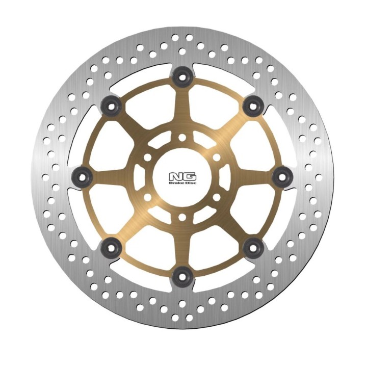 NG tarcza hamulcowa przód cagiva 650/1000 raptor (300x61x5) (6X8,5MM) złoty środek