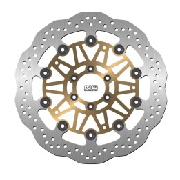 NG tarcza hamulcowa przód moto guzzi norge 1200 '06-16 (320X64X5,0MM) (6X8,5MM) wave pływająca złoty środek