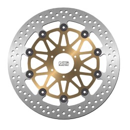 NG tarcza hamulcowa przód honda cb 1000 big one '93-96, vfr 750 r '88-91 (310X58X5MM) (6X6,5MM) pływająca (na zamówienie) złoty…