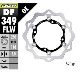 GALFER tarcza hamulcowa pływająca 250MM suzuki rmz 250 '07- ,rmz 450 '05