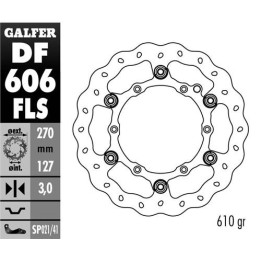 GALFER tarcza hamulcowa pływająca 270MM ktm wszystkie modele, husaberg (NG140)