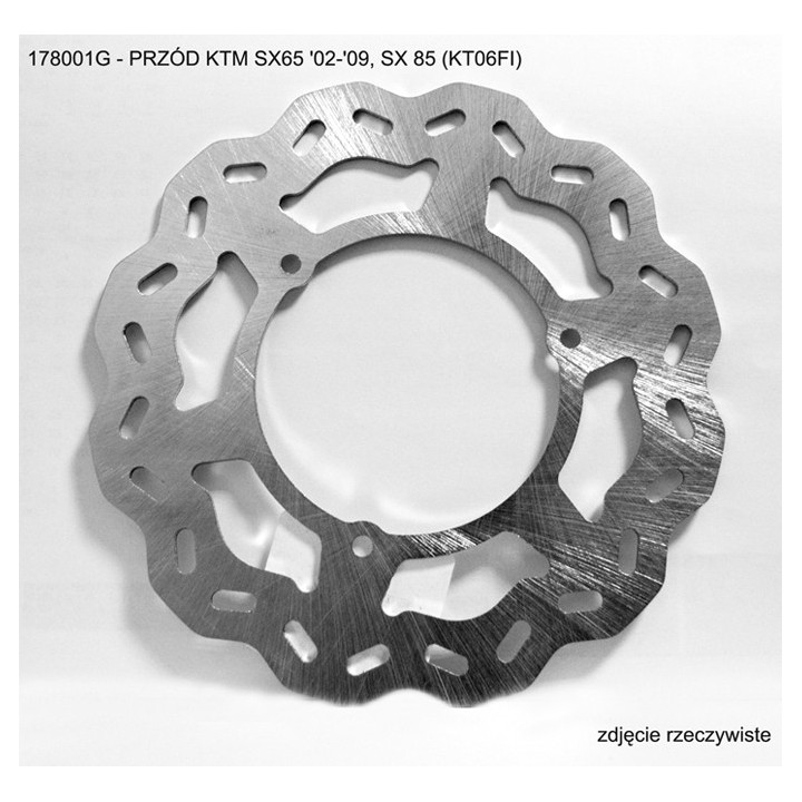GROSSKOPF tarcza hamulcowa przód ktm SX65 '02-'09, SX 85 (KT06FI)
