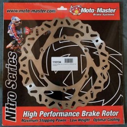 MOTO-MASTER tarcza hamulcowa przód nitro kawasaki klx, suzuki rm 125/250, drz 250/400, yamaha yz/yzf/wr/wrf 250MM (patrz opis t…