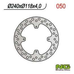 NG tarcza hamulcowa przód honda XR 600R '85-'90, crf 230 '03-'20, xl 350R '84 (240X118X4)