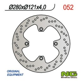NG tarcza hamulcowa przód suzuki dr 650 '90-'95, dr 750 big '88-'90 (280X121X4) (4x10,5mm)