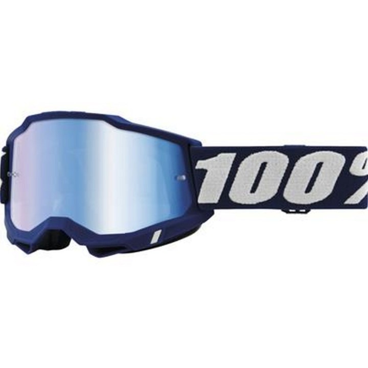 100 PROCENT GOGLE ACCURI 2 DEEPMARINE - MIRROR BLUE LENS