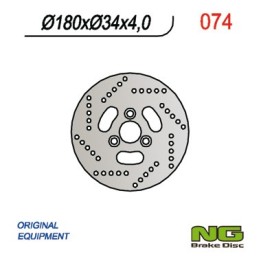 NG tarcza hamulcowa przód suzuki skuter 50 (180x34x4) (3x10,5mm) katana 50 '97-'03, adress 50 '95-'02