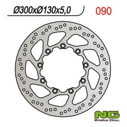 NG tarcza hamulcowa przód kawasaki kle 500 '91-'07 (300X130X5) (9X10,5MM)