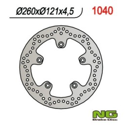 NG tarcza hamulcowa przód suzuki an 250/400/650 burgman 03-18 (260X121X4,5)
