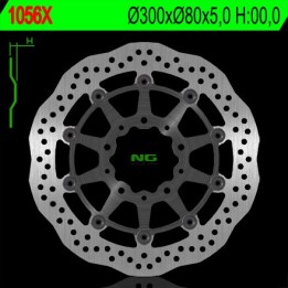 NG tarcza hamulcowa przód kawasaki ZX6R '05-'16, ER6F/N '06-'18, kle 650 versys '07-'22, Z750, Z1000,ZX10R (300X80X5) (5X10,5MM…