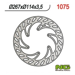 NG tarcza hamulcowa przód cpi 50 supermoto '05-'08 (śr. 267MM) (267X-X3,5)(6X6,5MM)