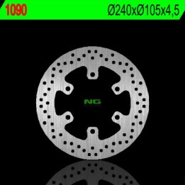 NG tarcza hamulcowa przód piaggop 50/125/250/300/400/500, gilera 125/200/500, bmw G650X-TYŁ (240X105X4,5) (6x6,25mm)