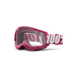 100 PROCENT GOGLE STRATA 2 YOUTH JUNIOR FLTETCHER - CLEAR LENS