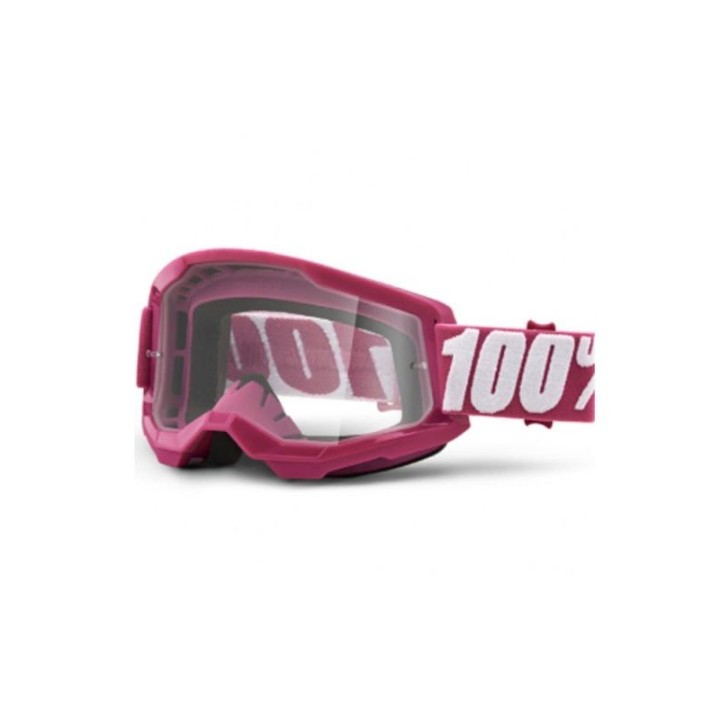 100 PROCENT GOGLE STRATA 2 YOUTH JUNIOR FLTETCHER - CLEAR LENS