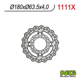 NG tarcza hamulcowa przód ktm quad 450/505/525 (180X63,5X4) wave