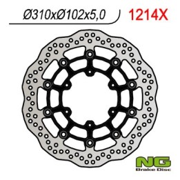 NG tarcza hamulcowa przód suzuki gsxr 600 '08-'18, gsxr 750 '08-'18, gsxr 1000 '09-'16, gsx 750Z '08-'14 (310X102X5) wave pływa…