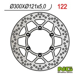 NG tarcza hamulcowa przód suzuki dr 650 '91-'95, dr 800 '90-'95 (300X121X5)