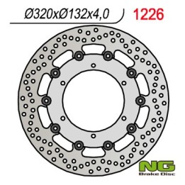 NG tarcza hamulcowa przód yamaha XT660 x '04-'16 320 mm (320X132X4) (PŁYWAJĄCA)(6x8,50mm)