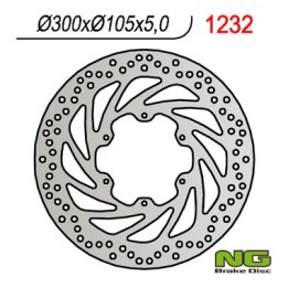 NG tarcza hamulcowa przód bmw f 650 gs/x (300X105X5), f 800GS '13-'16 (6X6,5MM)