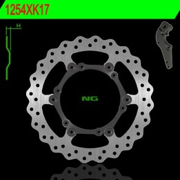 NG tarcza hamulcowa przód z adapterem 270MM husaberg te/fe '14-'18, husqvarna tc/te/fc/fe 125/510 '14-'17, ktm sx/exc/sxf/excf…