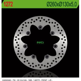 NG tarcza hamulcowa przód kawasaki VN750 vulcan (260X130X5MM) 7 otworów ŚR.10,5