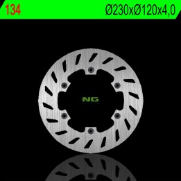 NG tarcza hamulcowa przód husaberg 350 91-97 (230X120X4,0MM) (6X6,5MM)
