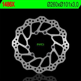 NG tarcza hamulcowa przód honda crf 250/450R '15-'22 (260X101X3) (6X6,5MM) wave
