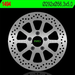 NG tarcza hamulcowa przód harley davidson 750/883/1200/1340/1450/1584/1600 (292X56,3X5) (5X8,5MM)