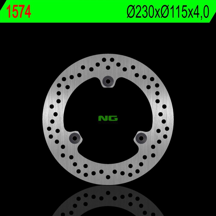 NG tarcza hamulcowa przód yamaha nmax 125 15-22 (230X120X4,5MM) (3X10,5MM)