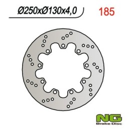 NG tarcza hamulcowa przód kawasaki klr 600 (84-92) (250x130x4)