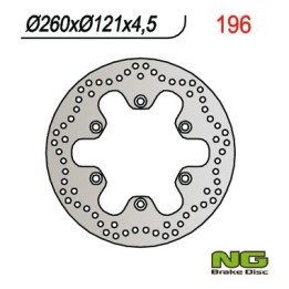 NG tarcza hamulcowa przód suzuki an 250/400 (98-02) (260x121x4,5)