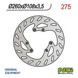 NG tarcza hamulcowa przód peugeot xps 50 SM (260x108x3,5)