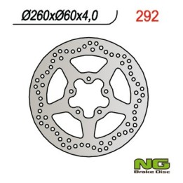 NG tarcza hamulcowa przód aprilia 50/125/200/250/400/500 scarabeo, piaggio medley 125/150 16-18 (260X60X4,0MM) (5X8,5MM) - zast…