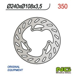 NG tarcza hamulcowa przód honda crf 250L 12-20, yamaha dt 50R 03-08 (240X108X3,5)