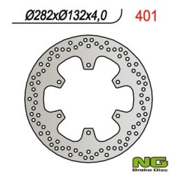 NG tarcza hamulcowa przód yamaha tzr 50, t-max 500, tzr 50`00-05, xp 500 T-MAX`01-03 (282X132X4)