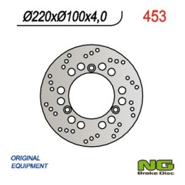 NG tarcza hamulcowa przód suzuki burgman 125/250 02-05 (220X100X4) 3 otwory SR.10,5