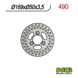 NG tarcza hamulcowa przód kawasaki ksf 250 '96-'01, kef 300 '01-'02 (169x50x3,5)