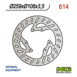 NG tarcza hamulcowa przód yamaha / mbk 50-125 supermoto (260X108X3,5)