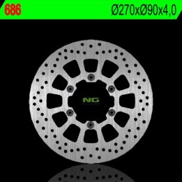 NG tarcza hamulcowa przód malaguti centro 125 '07-'10, madison 400 '02-'06, spidermax 500 '04-'09, password '06-'09 (270x90x4)…