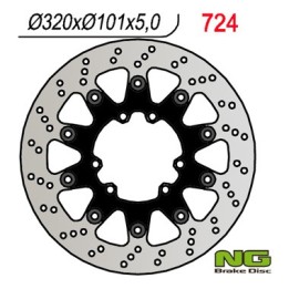 NG tarcza hamulcowa przód honda cr/crf 320 mm pływająca (320x5)