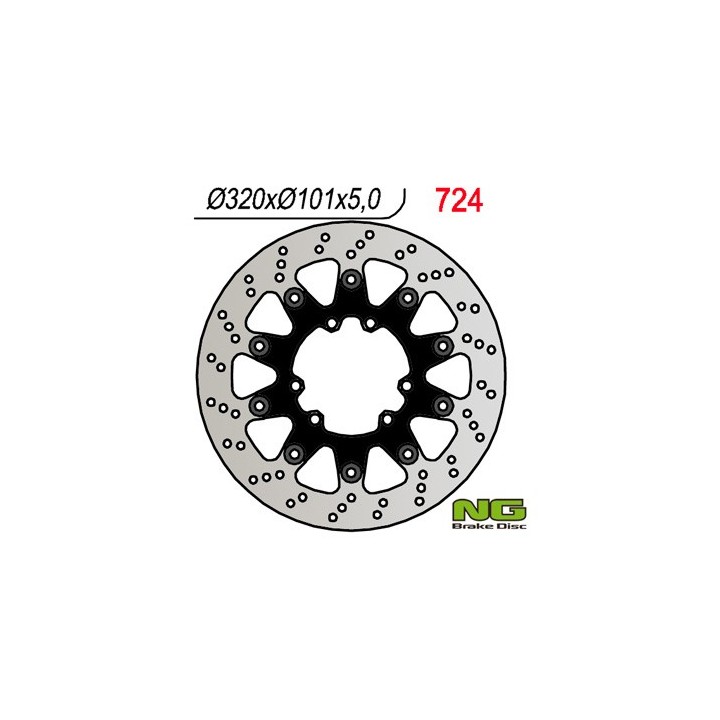 NG tarcza hamulcowa przód honda cr/crf 320 mm pływająca (320x5)