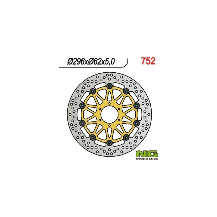 NG tarcza hamulcowa przód honda xl 1000V '99-'03, vfr 800 '98-'16, v-tec '02-'13, cross runner '11-'14, F6C '97-'03, cbr 600 F4…