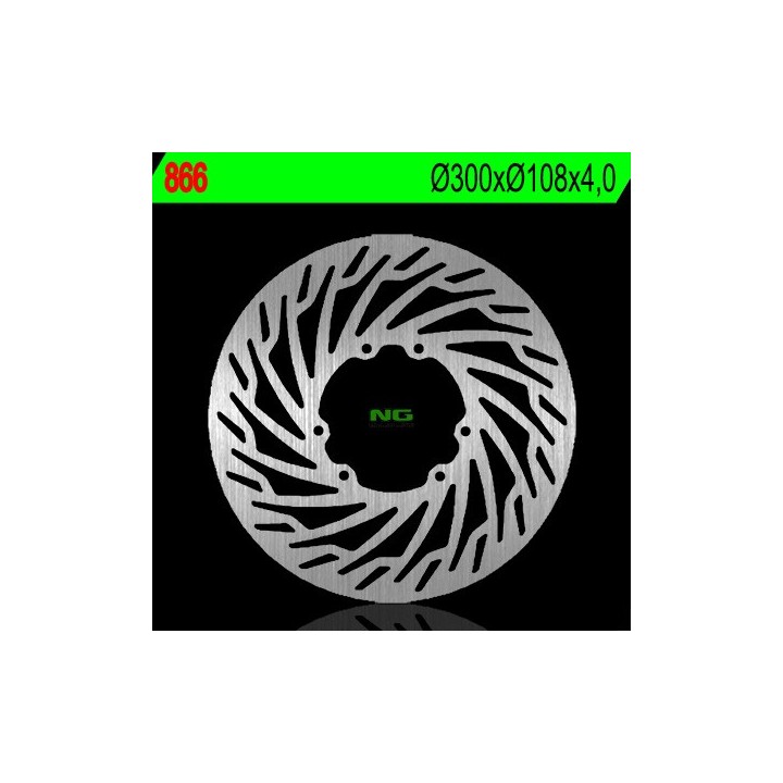 NG tarcza hamulcowa przód derbi 50/125 moto (300X108X4) (6X6,5MM)