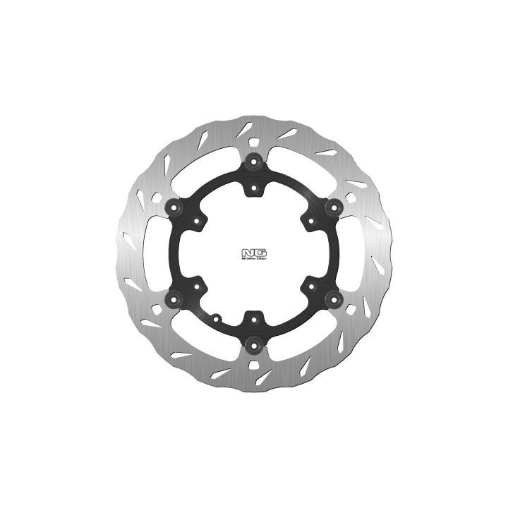 NG tarcza hamulcowa przód ajp PR7 adventure 650 '16-'20 zacisk brembo (300X124,3X5MM) pływająca (6X6,5MM) wave