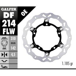 GALFER tarcza hamulcowa przód kawasaki ninja 400 / ABS '18-, z 400 '20-, zx 25R '20- (310x142x4,5mm) pływająca wave