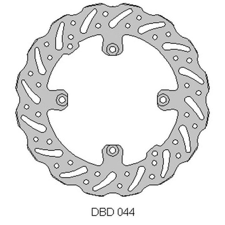 DELTA BRAKING tarcza hamulcowa przód beta 250 rr '05-12, 525 rr '05-12, wave (260X120,3X4MM) (4X8,5MM) (NG1263)