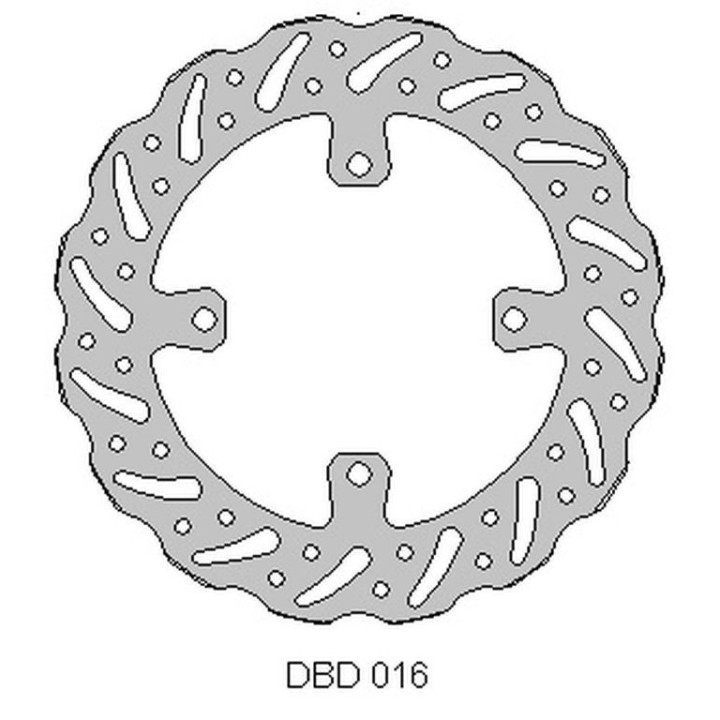 DELTA BRAKING tarcza hamulcowa przód kawasaki kx 125 '06-08, kx 250 '06-'08, kxf 250 '09-'14 , kx 450 '06-18, 21, klx 450 '07-2…