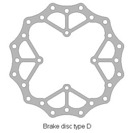 DELTA BRAKING tarcza hamulcowa przód kawasaki kx 250 '15-21, kx 450 '15-21, wave ultra light (270X109,5X4MM) (4X9,5MM) (NG1151)