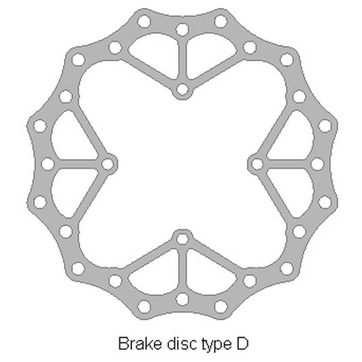 DELTA BRAKING tarcza hamulcowa przód kawasaki kx 250 '15-21, kx 450 '15-21, wave ultra light (270X109,5X4MM) (4X9,5MM) (NG1151)