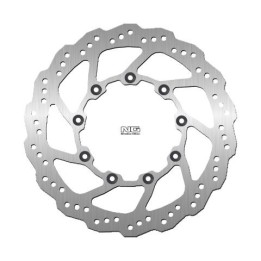NG tarcza hamulcowa przód kawasaki kle 500 '91-'07 (300X130X5MM) (9X10,5MM) wave